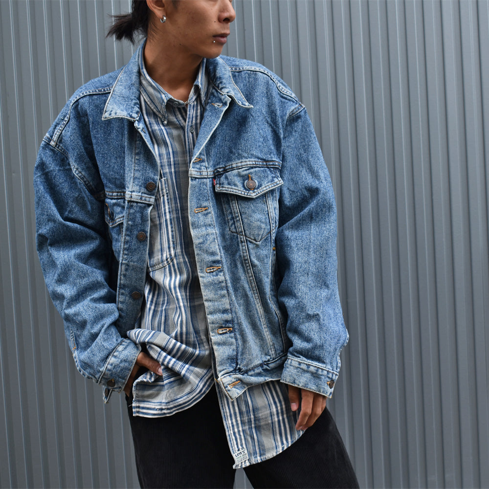 Levi's 90s USA製 70507-4890 デニムジャケット ゆるダボ - アウター