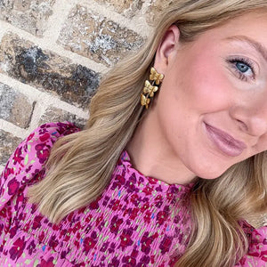 Triple Play Butterfly Earrings - Ultimate Gifts MS