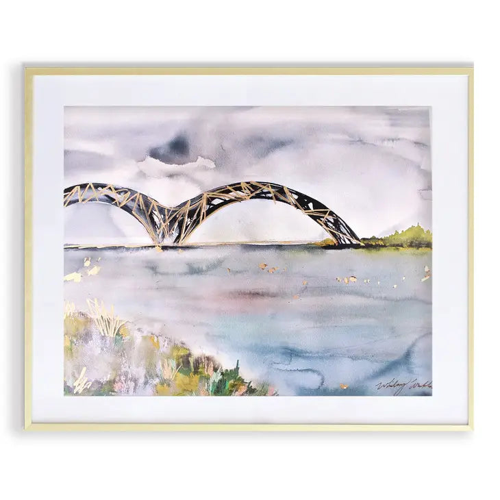 Whitney Winkler M Bridge Print