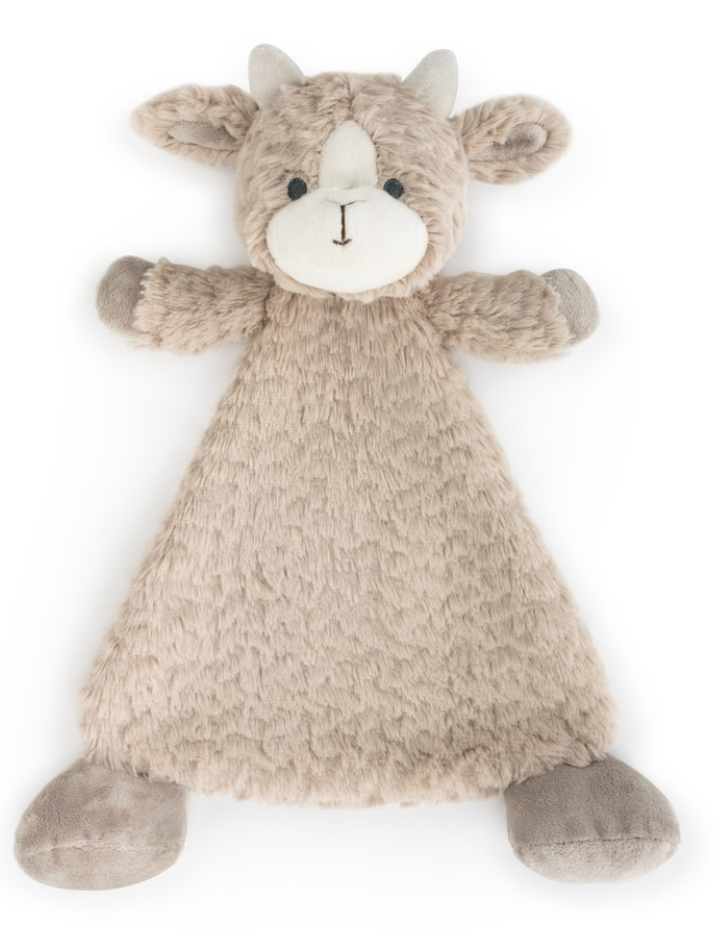 Gilda Goat Rattle Blankie