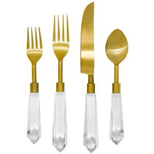 Laura Park Acrylic Flatware - Ultimate Gifts MS