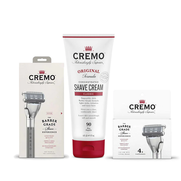 Cremo Barber Grade Shaving Bundle