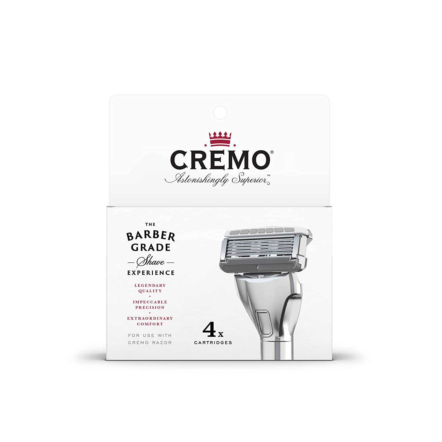 Cremo Barber Grade Razor Refills - Cremo UK product image