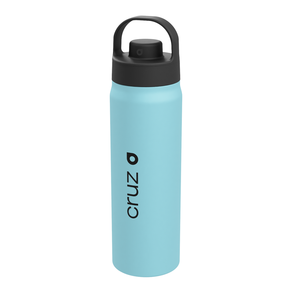 GH 32 oz Flip Straw Wellness Stainless Steel Bottle