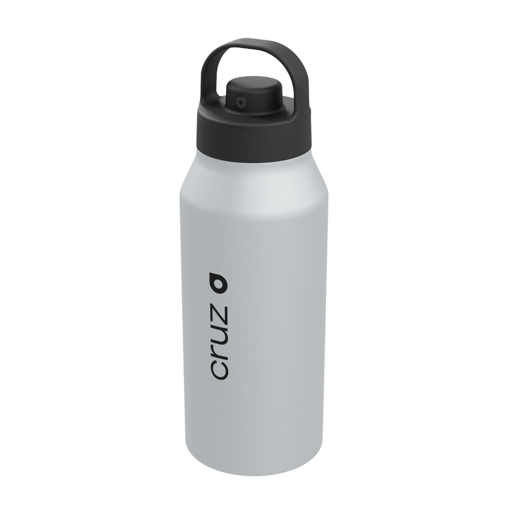 Zulu 24oz Ace Stainless Steel Water Bottle - Gray