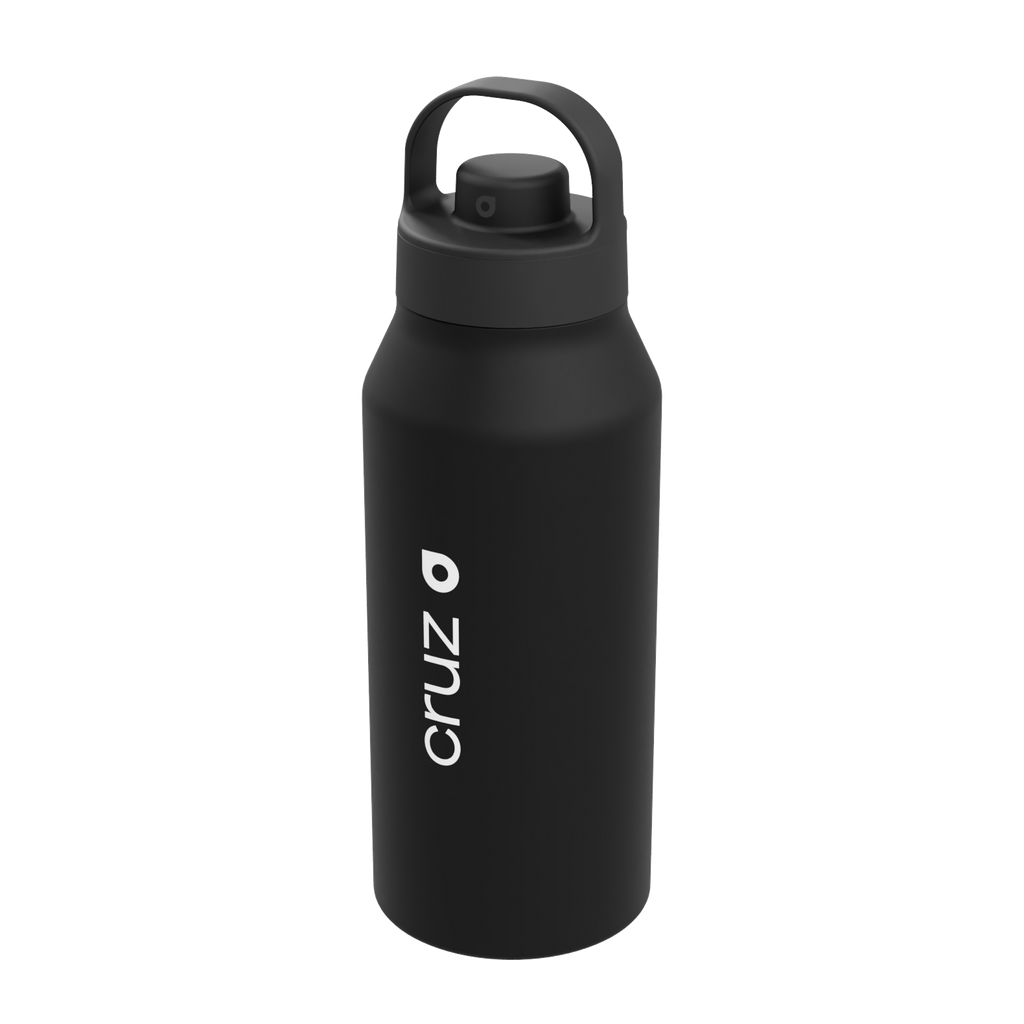 Zulu Ace 24oz Stainless Steel Water Bottle - Black