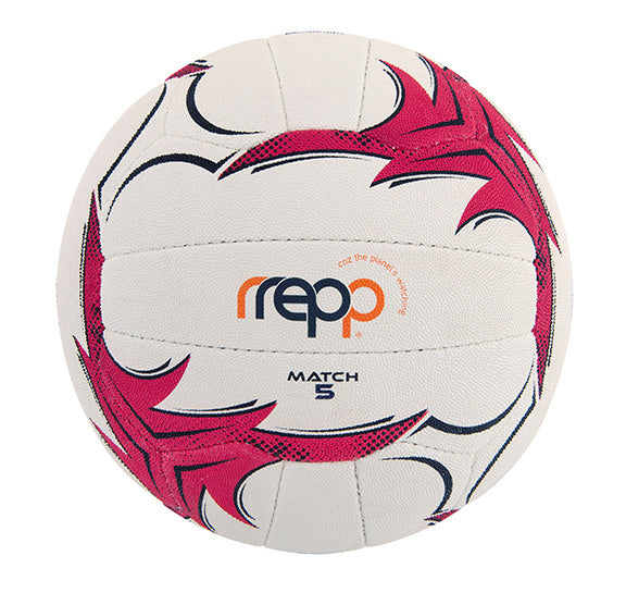 Netball Match Size 5 (Red Design)