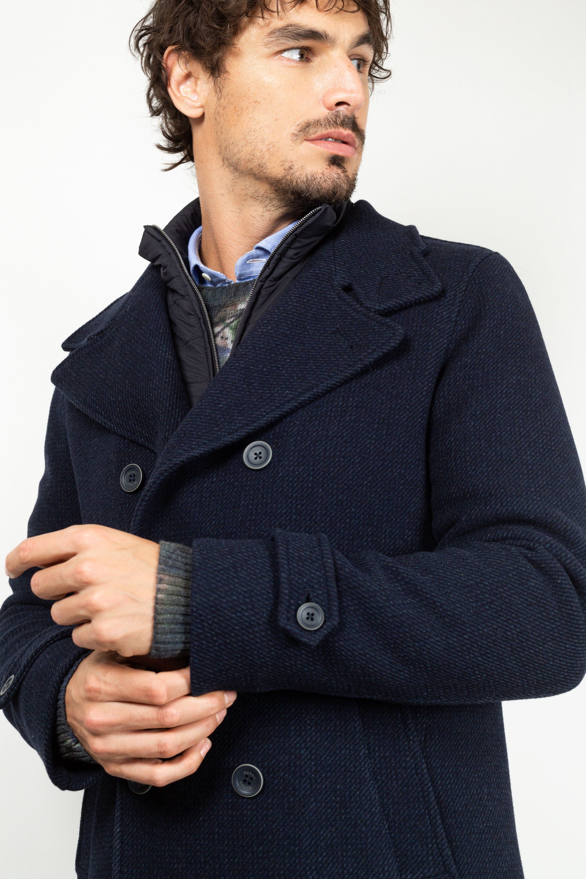 caban coat men