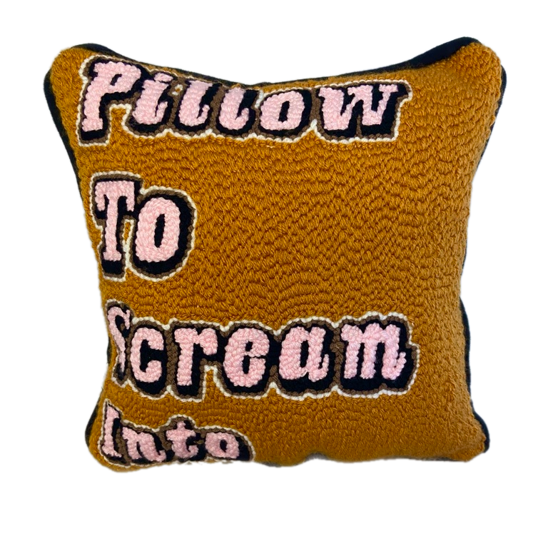 Scream Into Pillow Alicia Siller 