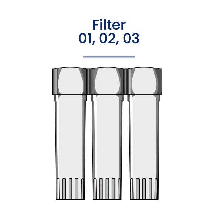 Filter 01, 02, 03