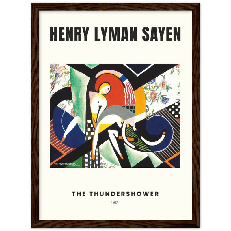 The Thundershower (1917) by Henry Lyman Saÿen