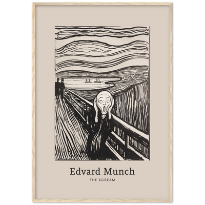The Scream (1895) by Edvard Munch