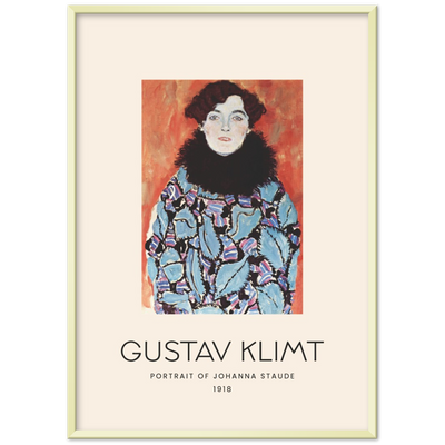 Portrait of Johanna Staude (1918) by Gustav Klimt