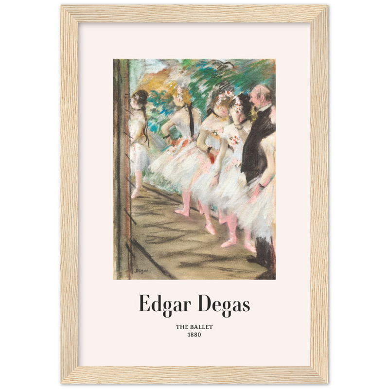 The Ballet (1880) by Edgar Degas