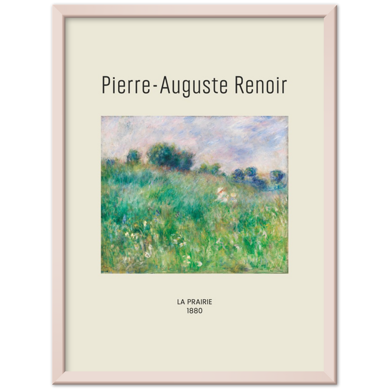 La Prairie (1880) by Pierre-Auguste Renoir