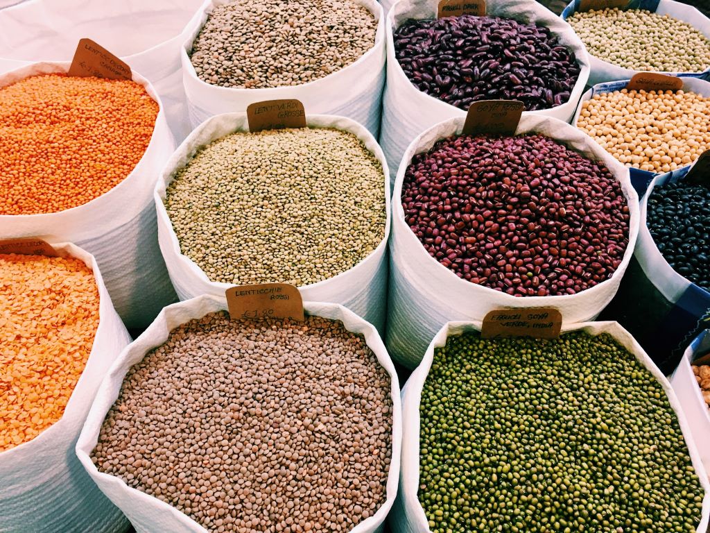 locally sourced UK beans and pulses