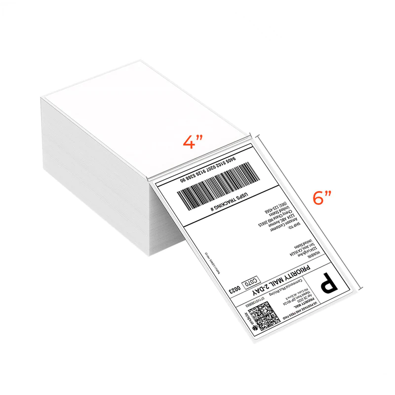 MUNBYN fanfold thermal labels