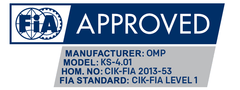 FIA-CIK LEVEL 1HOMOLOGATION OMP KS-4