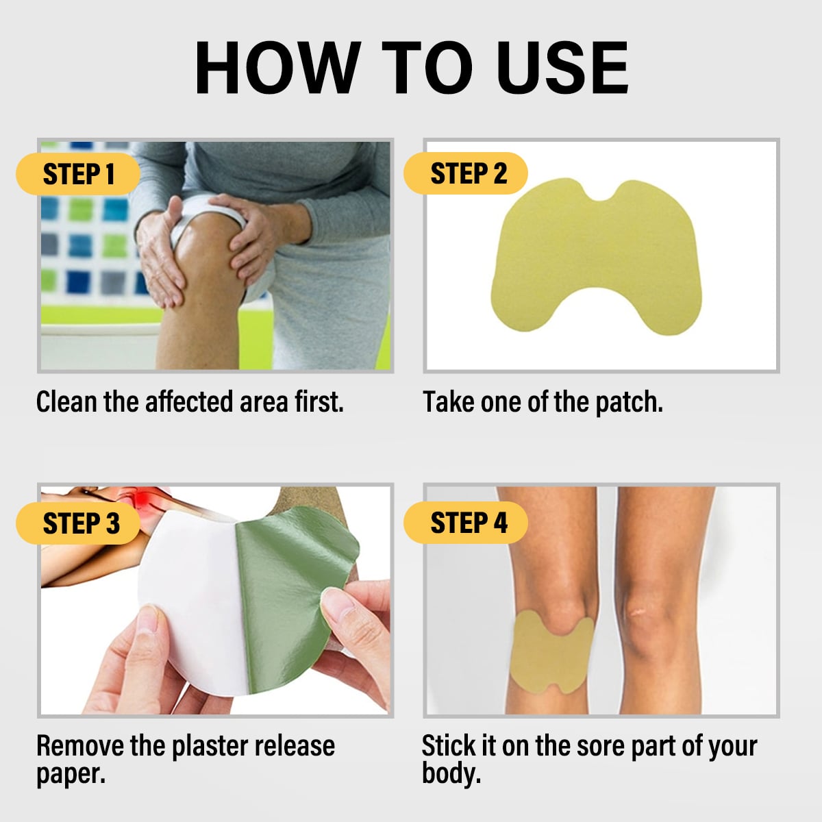 FlexiKnee™️ – Natural Knee Pain Patches - Moonqo Store