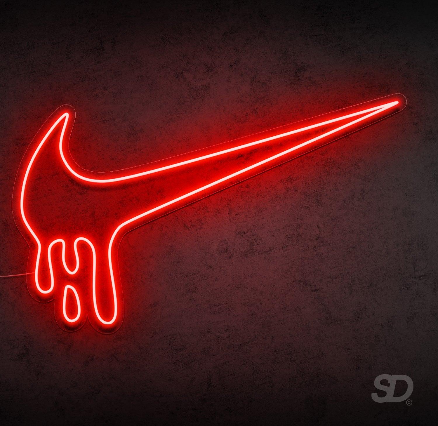 'Drippy Woosh' Neon Sign – Shinedere