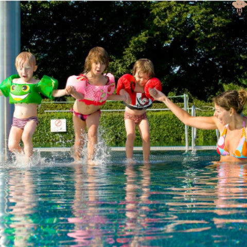 Soleil - Petite taille, Brassard pour Enfants Filles et Garçons, Brassard  Piscine avec Pompe à Air, Poids Recommandé, Circonférence du Bras de