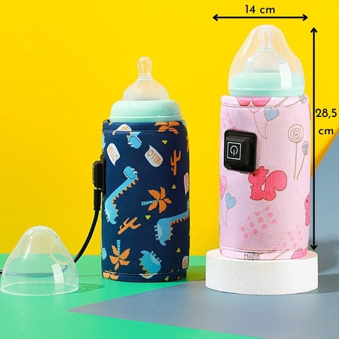 Chauffe Biberon, Chauffe Biberon Nomade Sans Fil, Capacité  250Ml-Température Réglable 37 À 55°C, 30W Chauffe Lait-Eau Portabl[H109] -  Cdiscount Puériculture & Eveil bébé