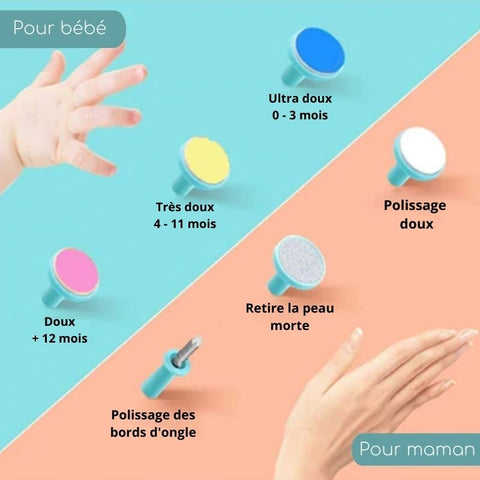 Lime a ongle bébé  SmartNail™ – lesptitsdémons