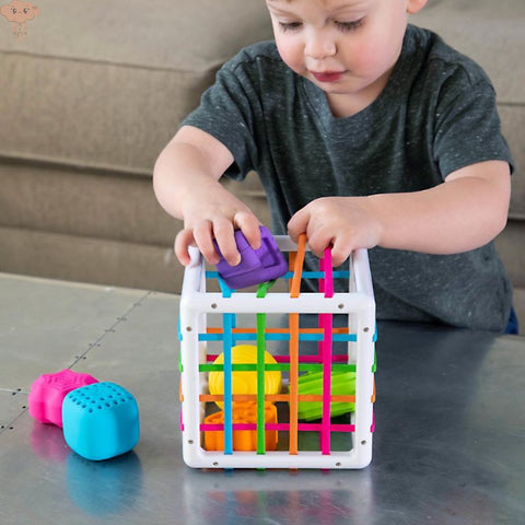 Cube sensoriel Montessori | MontiHibou™