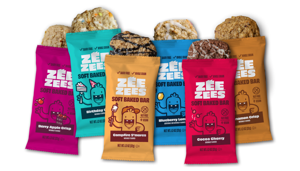 Zee Zees Soft Baked Bars - School Safe Allergy Friendly