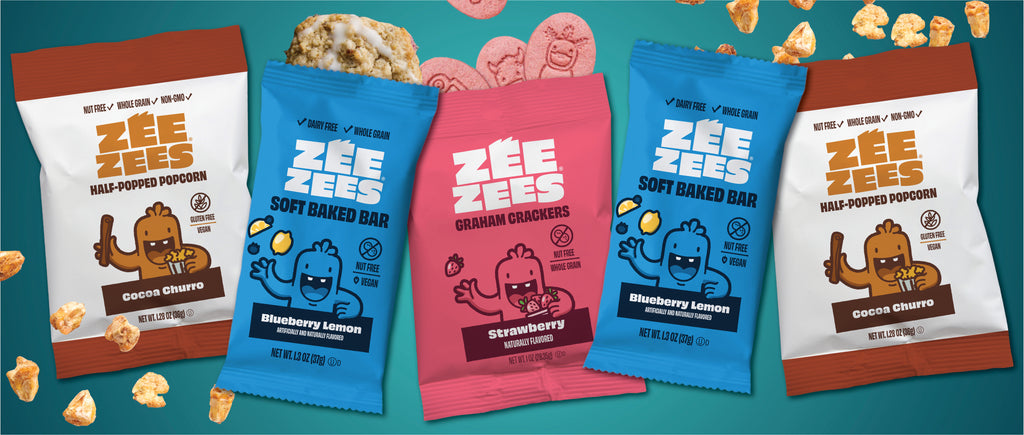 Zee Zees whole grain snacks for sports teams