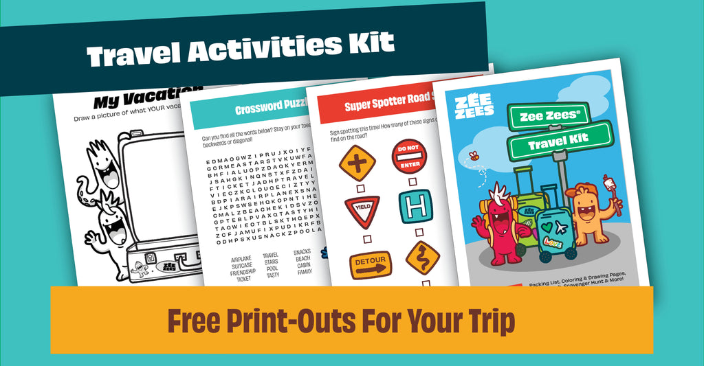 Zee Zees Travel Activities Kit