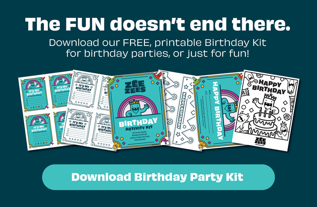 Birthday Party Free Printable Downloadable Kit