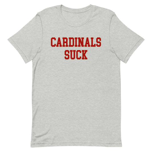 49'ers Suck Shirt - Cardinals Rivalry Shirt Athletic Heather / 4XL