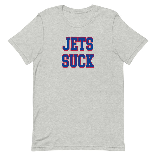 Jets Suck Shirt - Dolphins Rivalry Shirt Athletic Heather / M