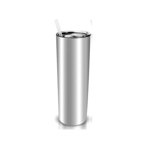 Wholesale Stainless Steel Skinny Tumbler with Lid and Straw