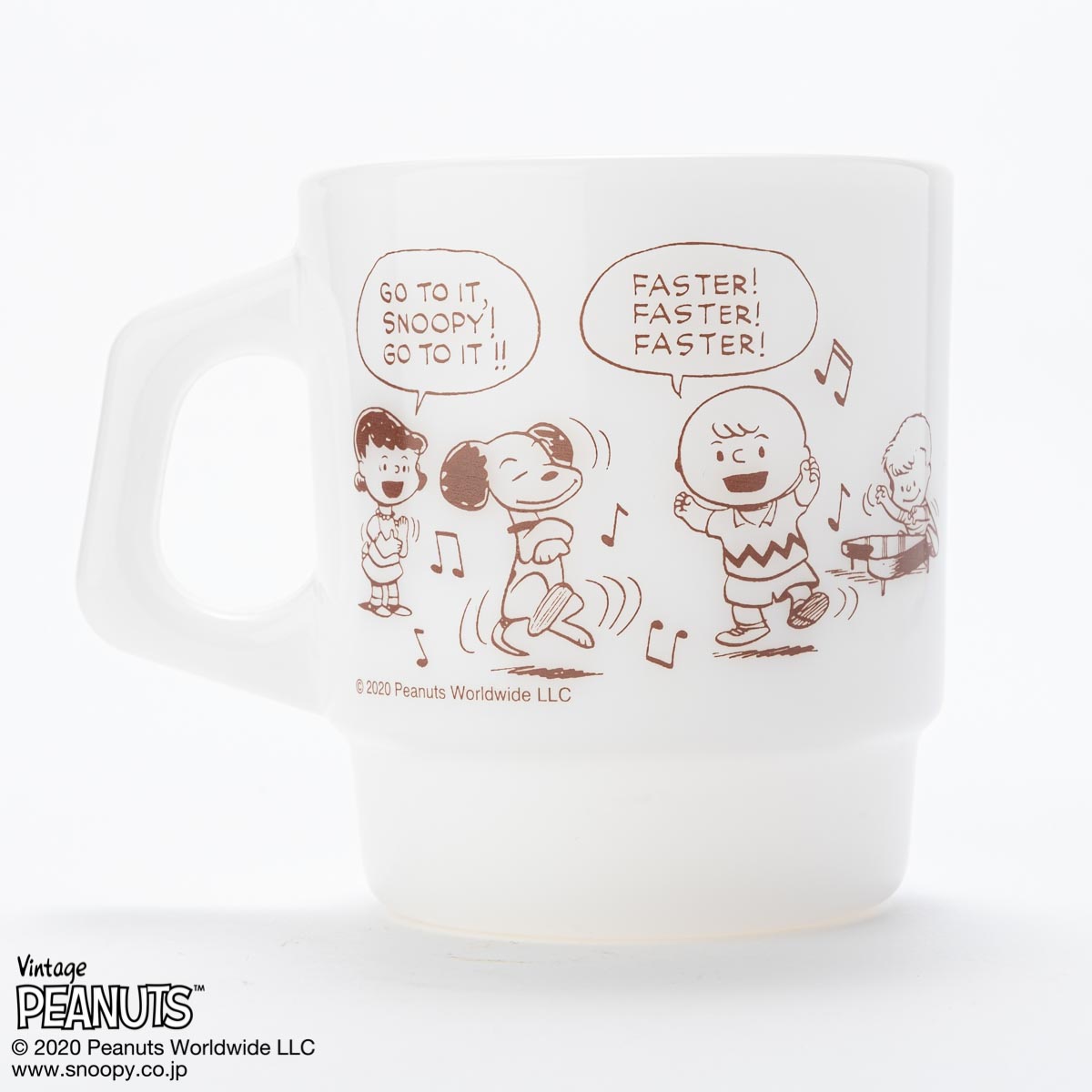 Fire-King スタッキングマグ Peanuts [FOR SALE] – Fire-King Japan