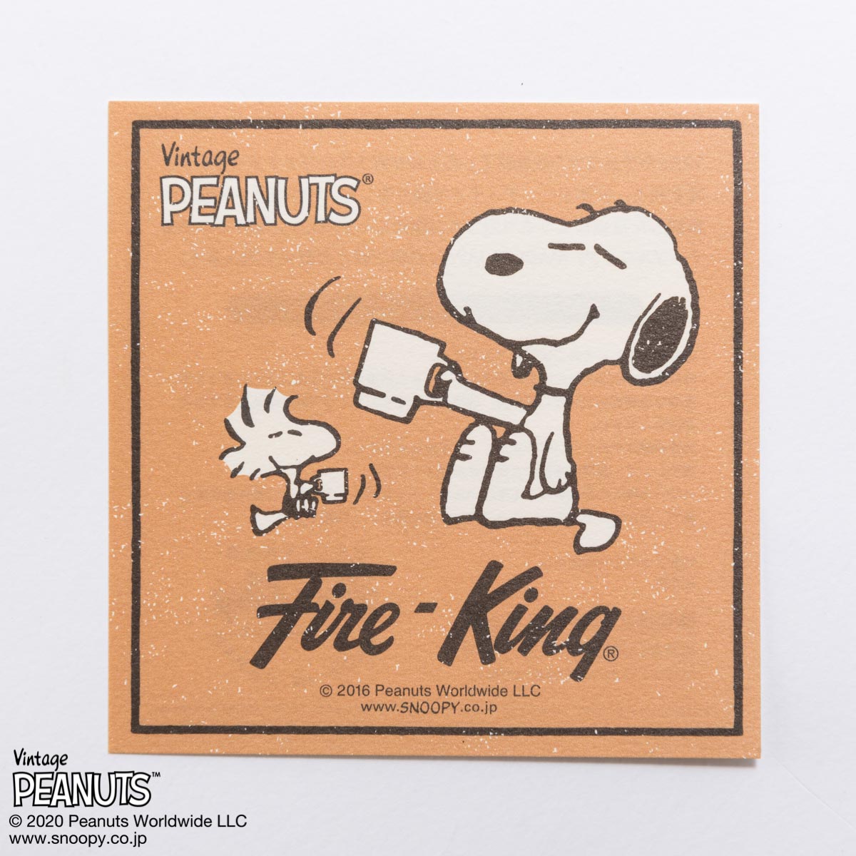 Fire-King スタッキングマグ Peanuts レッドバロン [オレンジ] – Fire