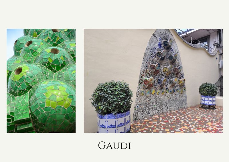De la biophilie à la mosaïque - Gaudi