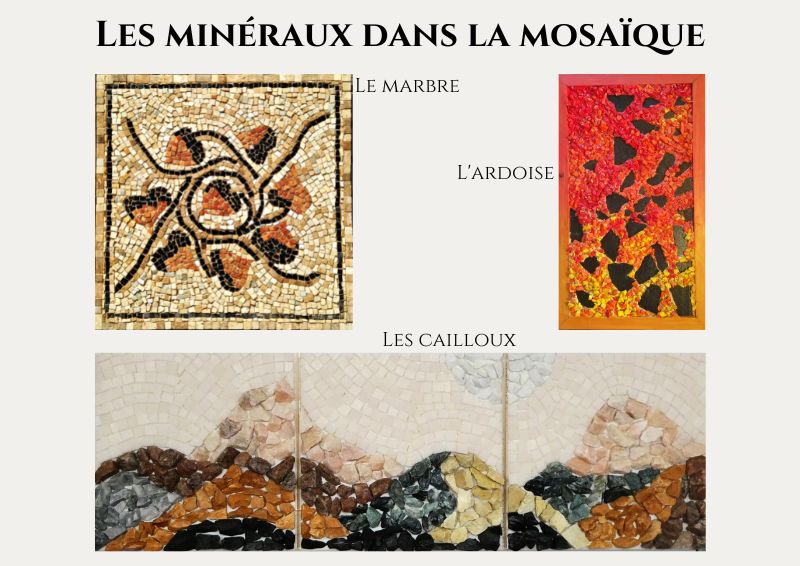 De la biophilie à la mosaïque - les minéraux