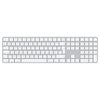 Apple Keyboard () avec pavé numérique sans fil - Blanc - QWERTY - Russe