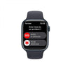 Apple Watch Series 8 (2022) GPS 41 mm - Aluminium Minuit - Bracelet sport Noir