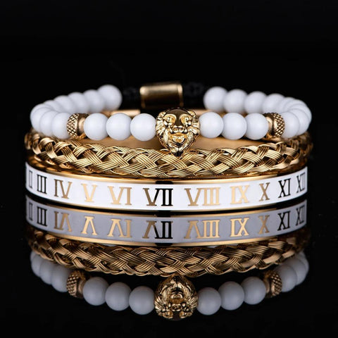 Pulsera Salvaje Gold - Elegancia con Estampado Animal vanguardiamasculina (1)