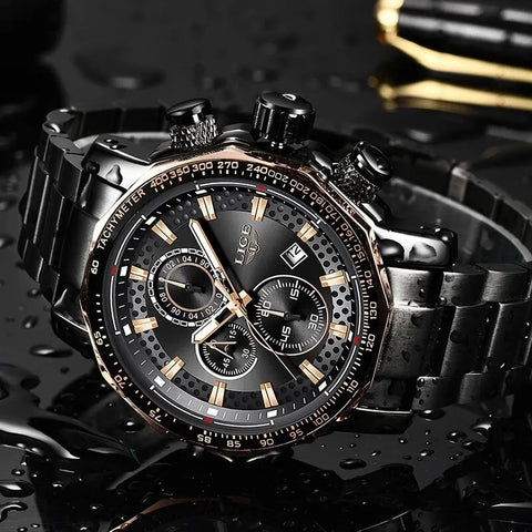 Reloj Steel Commander Chrono Master vanguardiamasculina.com