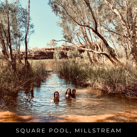 square pool, Millstream Pilbara