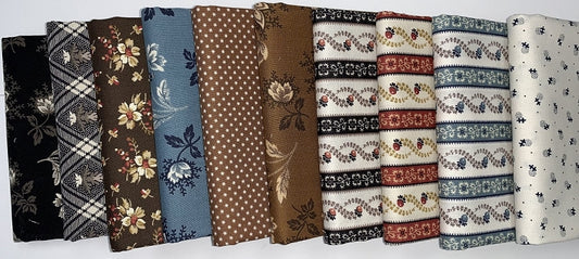 Robert Kaufman Wilshire Half-Yard Bundle - 10 Fabrics, 5 Total Yards