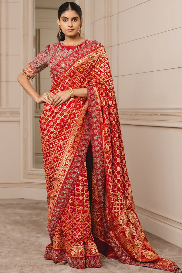 GHARCHOLA BANDHANI SAREE