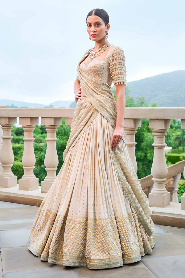 Party Wear Wedding Designer Girlish Lehenga Saree at Rs 3999 in Surat