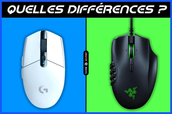 Souris filaire ou sans fil : quelles différences ?