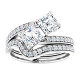 Two Stone Toi et Moi Engagement Ring from Jewels of St Leon Engagement Rings Australia.