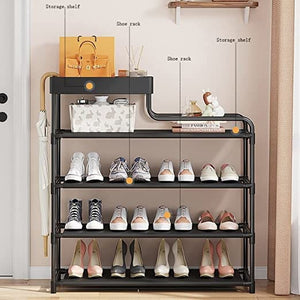 Mutil-tier Shoes Cabinet, Shoe Shelf, Vertical Shoe Rack, Storage Sturdy  Shoe Container For Entryway - Temu United Arab Emirates